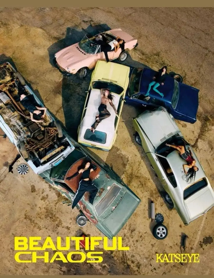 KATSEYE Poster Seoul Spot