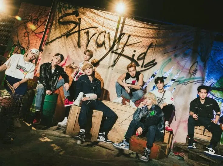 STRAY KIDS Poster Seoul Spot