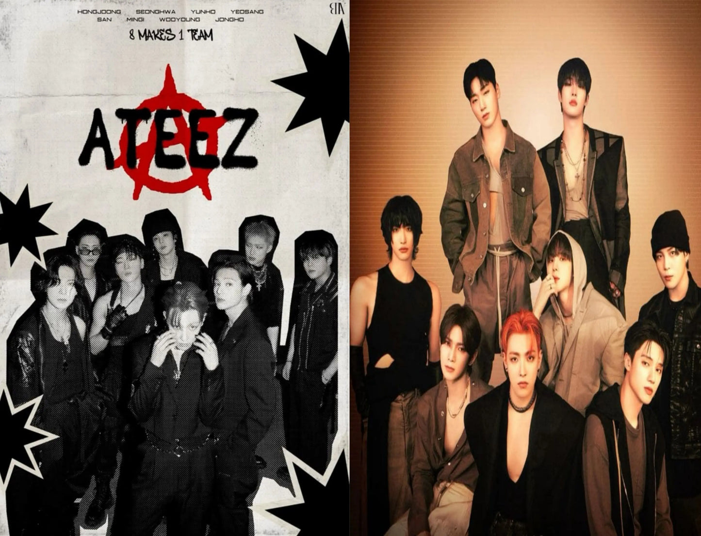 ATEEZ Poster Seoul Spot