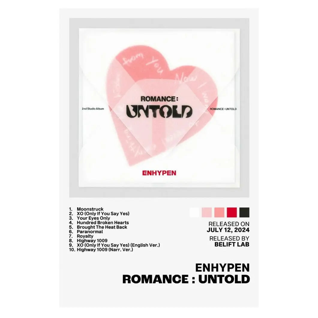 ENHYPEN Poster Seoul Spot