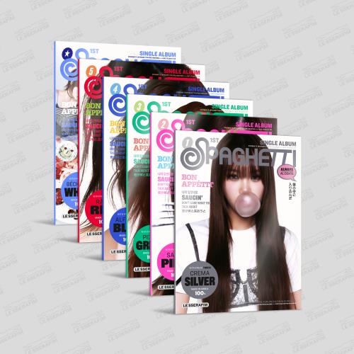 LE SSERAFIM 1ST SINGLE ALBUM 'SPAGHETTI'