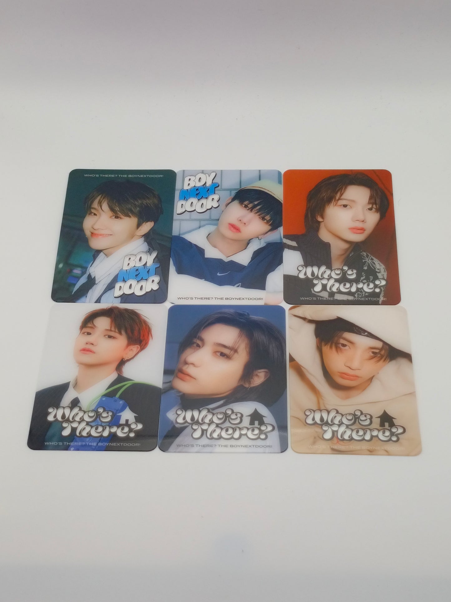 BOY NEXT DOOR Solo Transparent Card