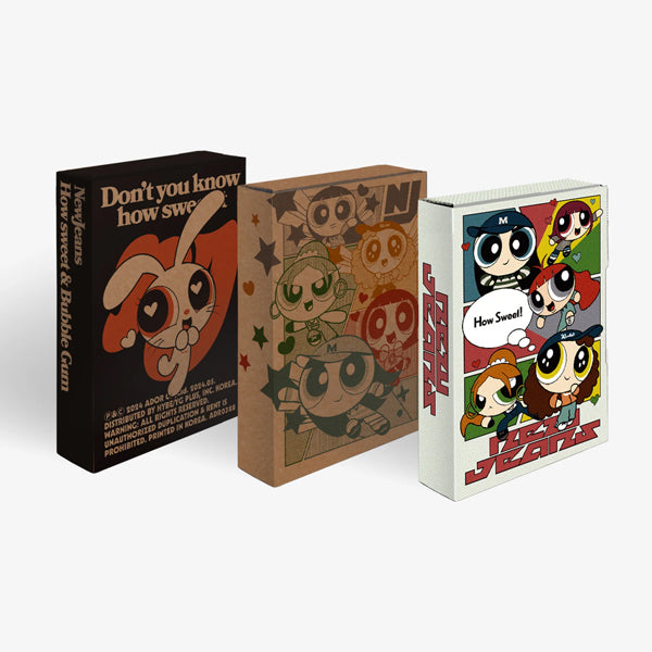 NEWJEANS DOUBLE SINGLE ALBUM [HOW SWEET] WEVERSE VER