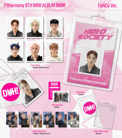 P1HARMONY 8TH MINI ALBUM [DUH] FANCY VER. (PLVE)