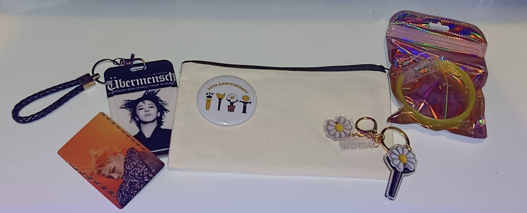 🎤 G-DRAGON / BIGBANG Concert Essentials Pouch 🐉🖤 Seoul Spot