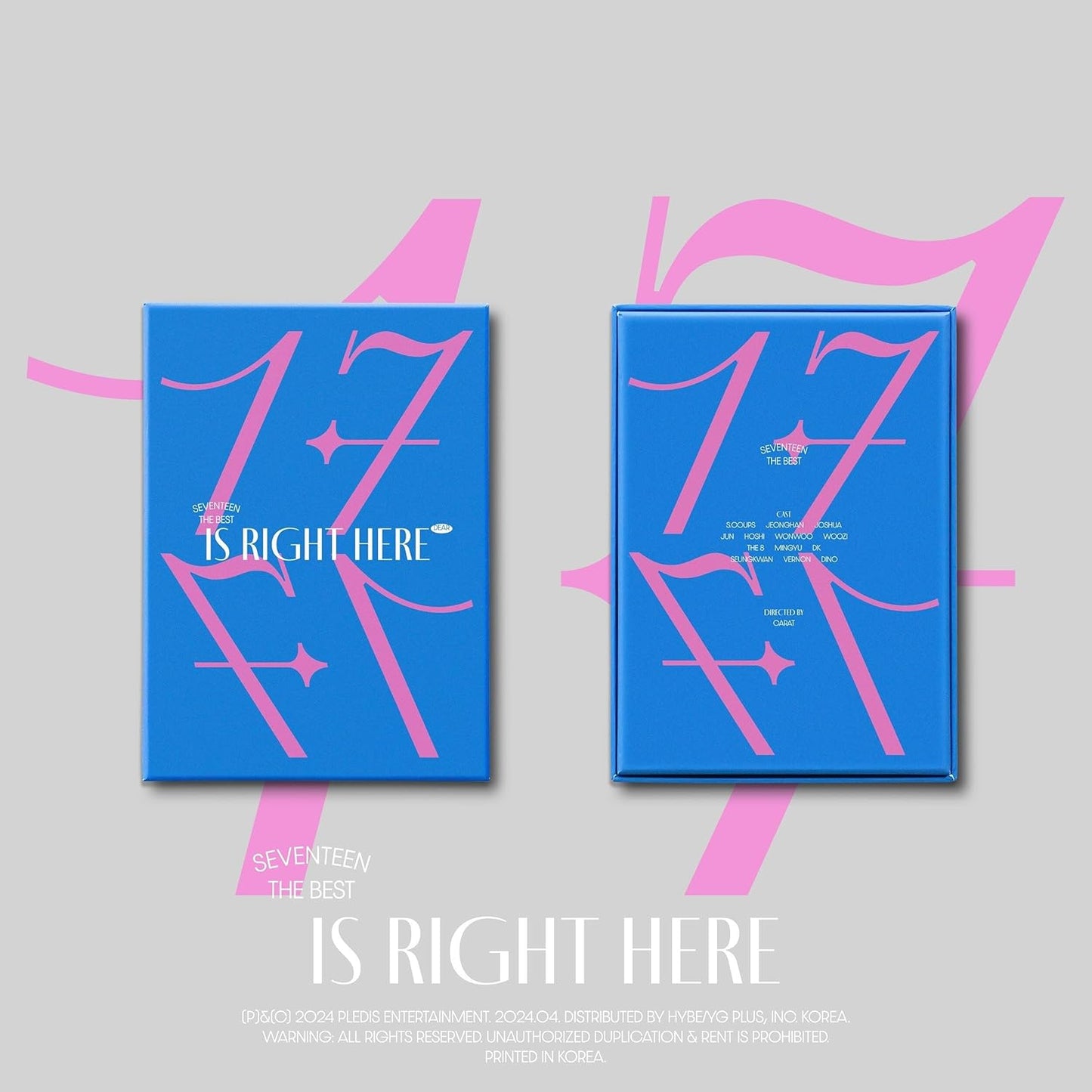 SEVENTEEN BEST ALBUM [17 IS RIGHT HERE] DEAR VER.