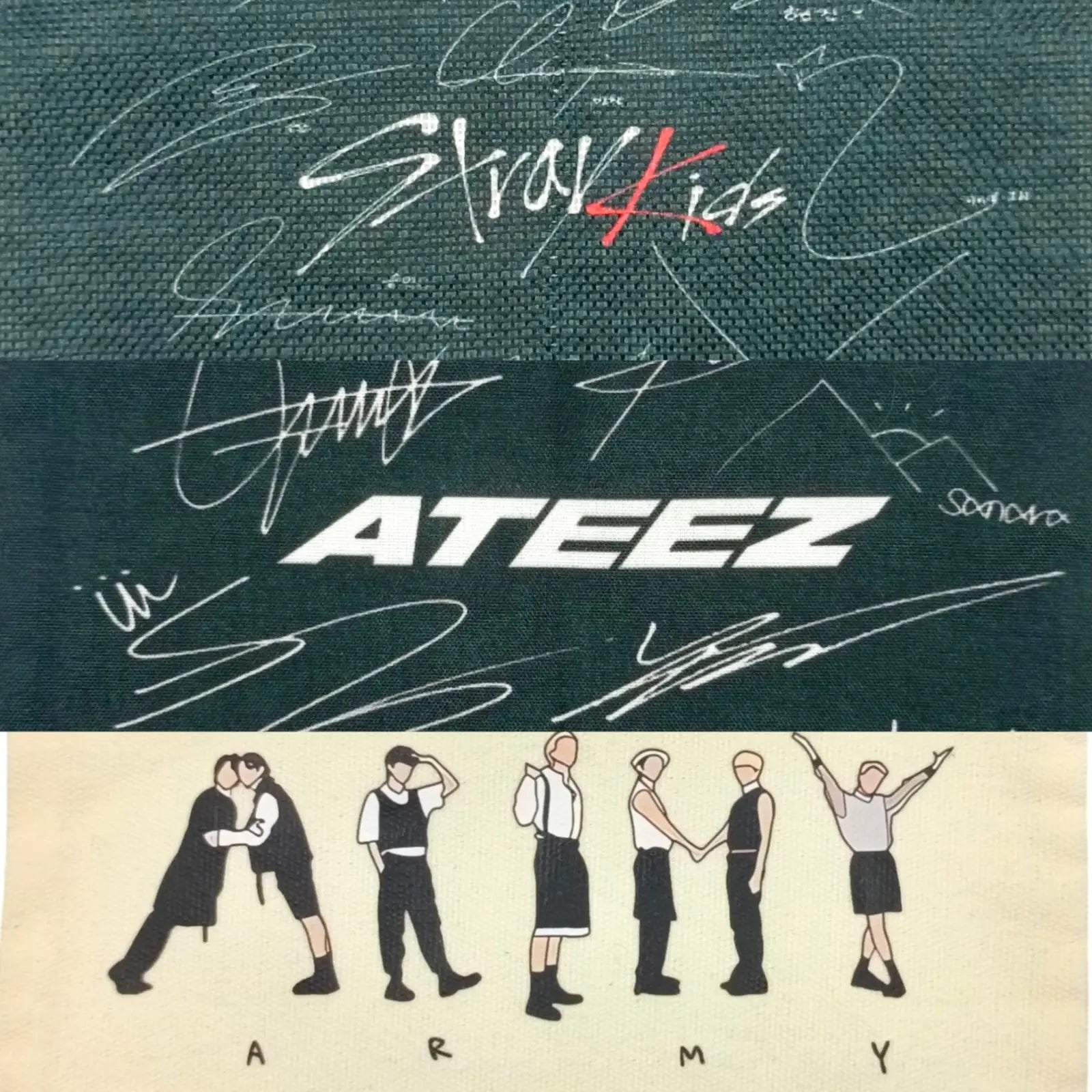 K-pop Pencil Pouches Seoul Spot