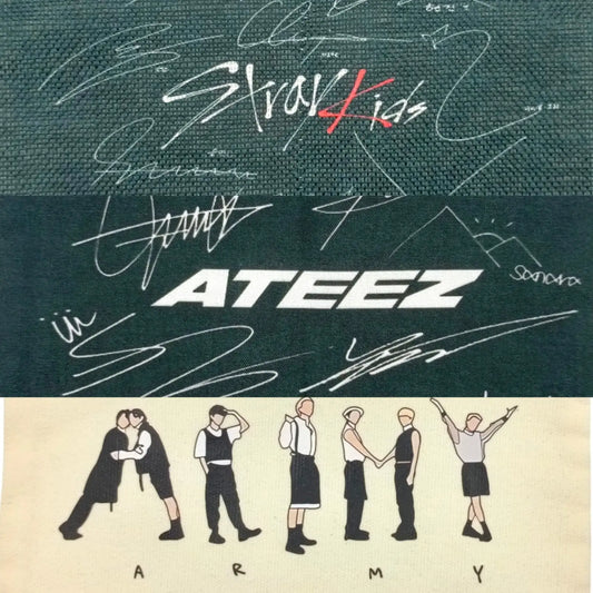 K-pop Pencil Pouches Seoul Spot